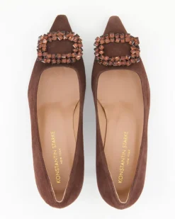 1624C Pumps in Braun