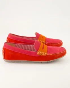 Carmona-700 Mokassins in Rot