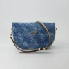 Cerelia Flap Shoulder Bag Umhängetasche in Blau