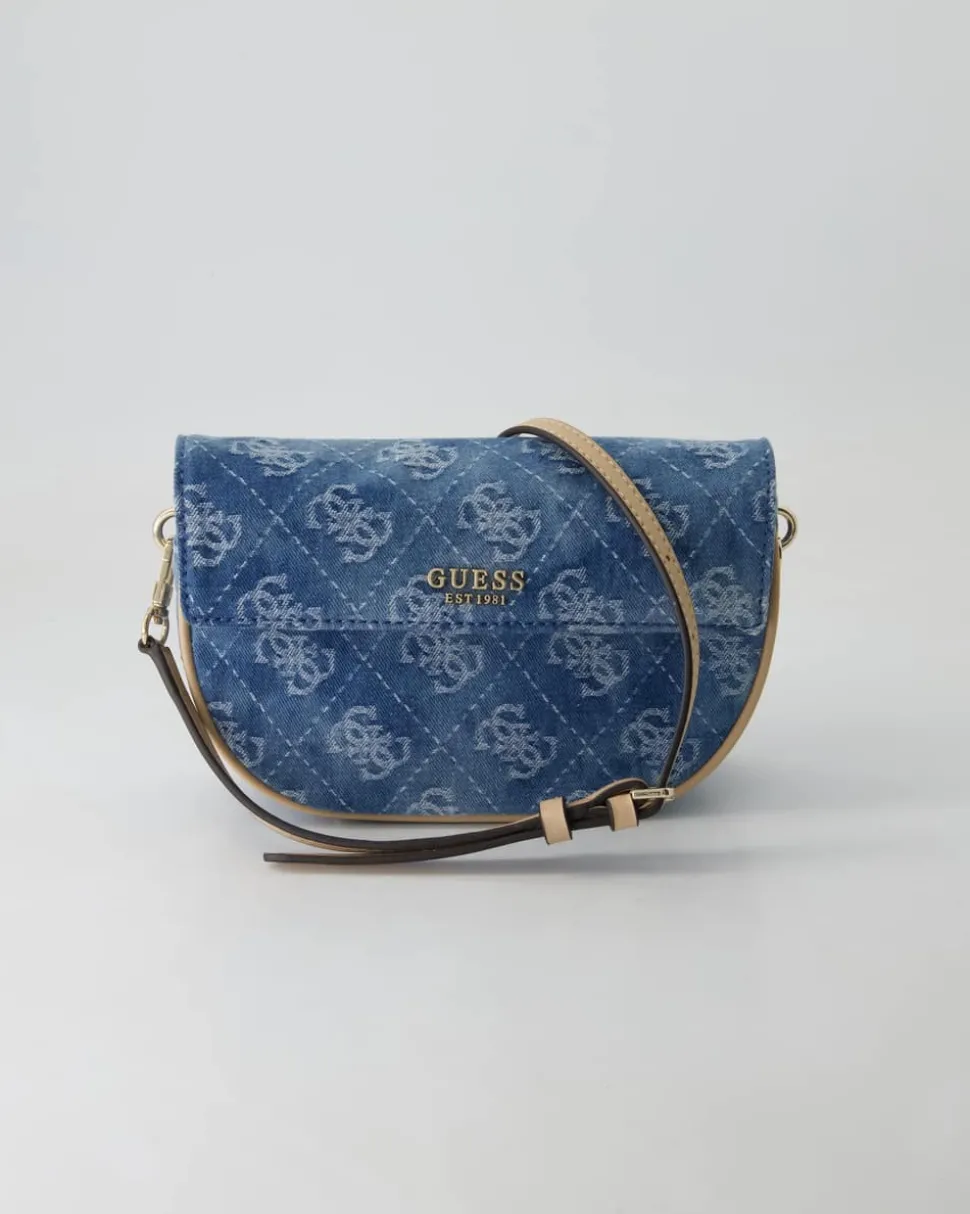 Cerelia Flap Shoulder Bag Umhängetasche in Blau