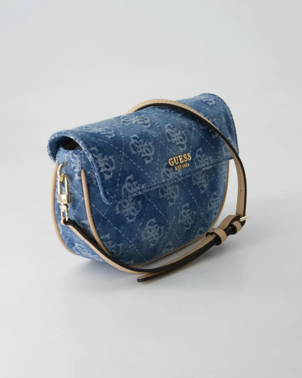 Cerelia Flap Shoulder Bag Umhängetasche in Blau