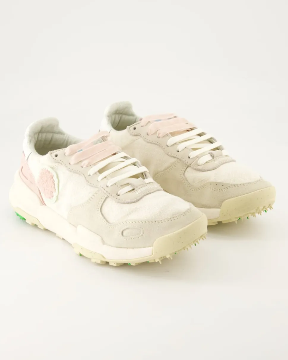 Chacrona Linen Sneaker in Weiß