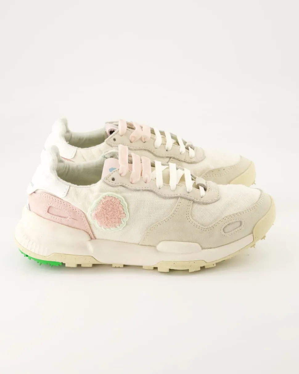 Chacrona Linen Sneaker in Weiß