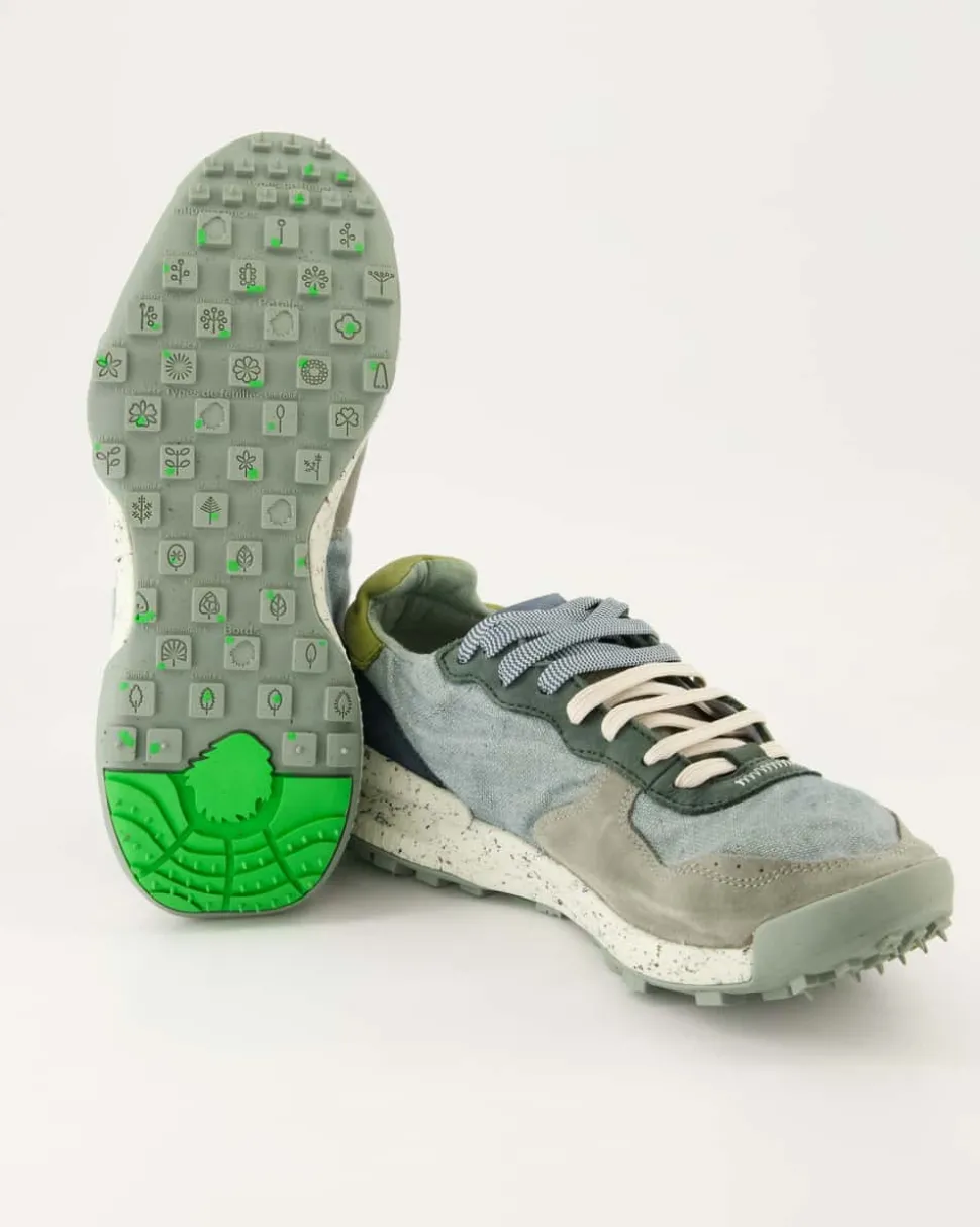 Chacrona Linen Sneaker in Blau