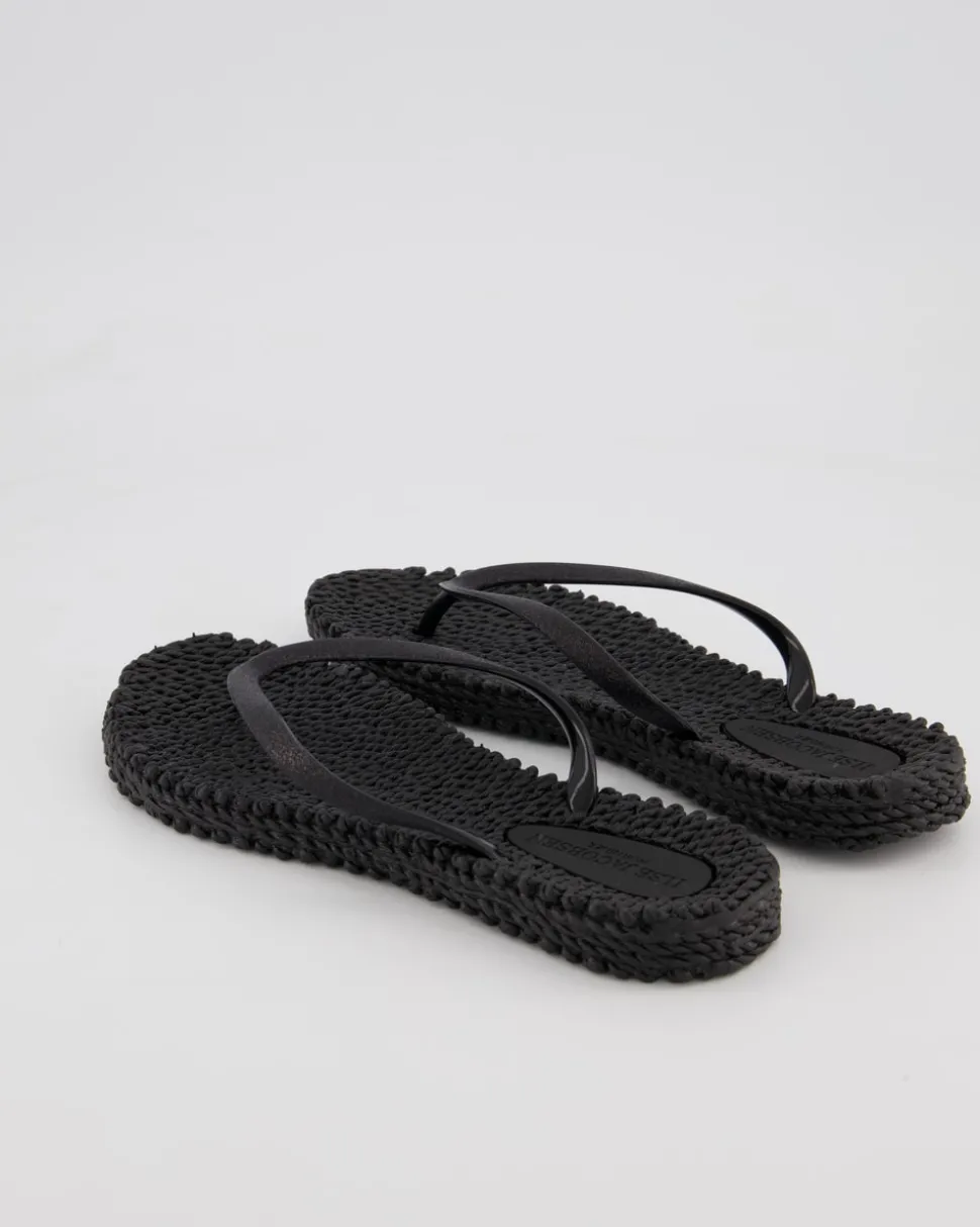 Cheerful 01 Pantoletten in Schwarz