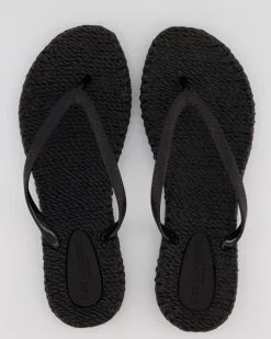 Cheerful 01 Pantoletten in Schwarz