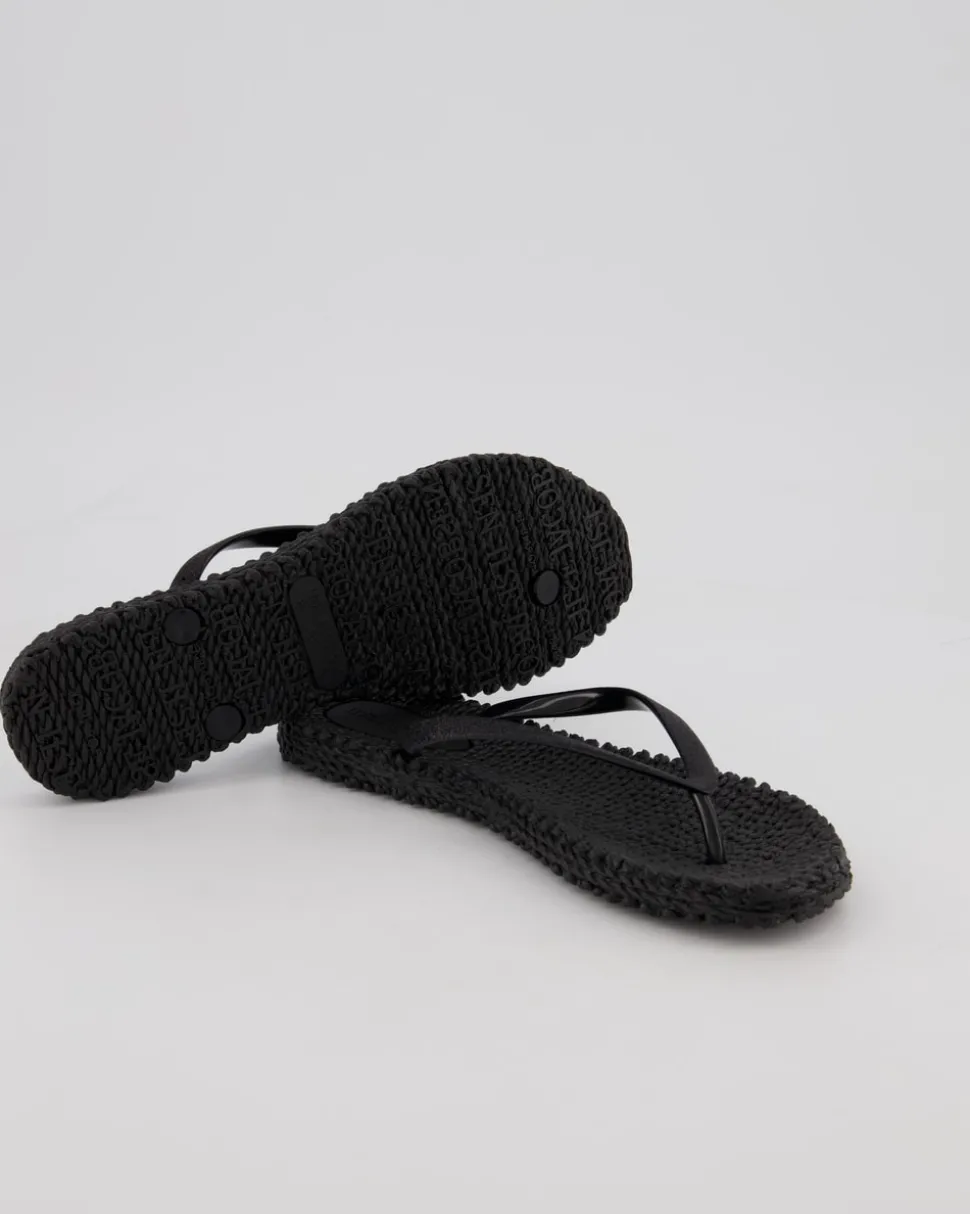 Cheerful 01 Pantoletten in Schwarz