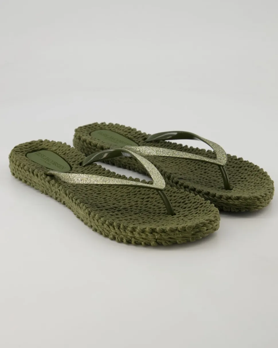 Cheerful 01 Pantoletten in Grün