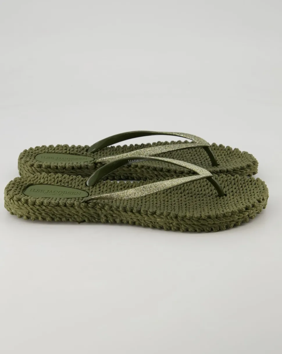 Cheerful 01 Pantoletten in Grün