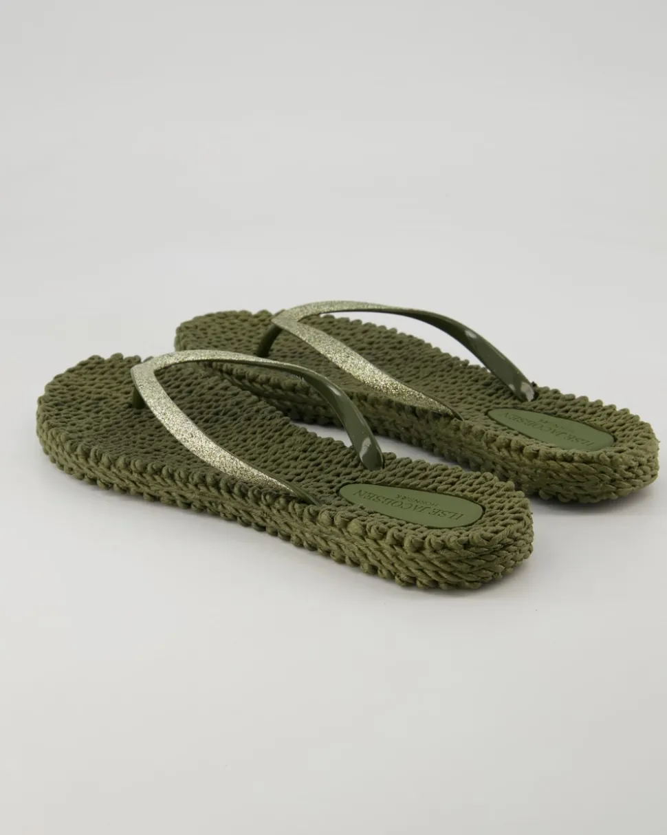 Cheerful 01 Pantoletten in Grün