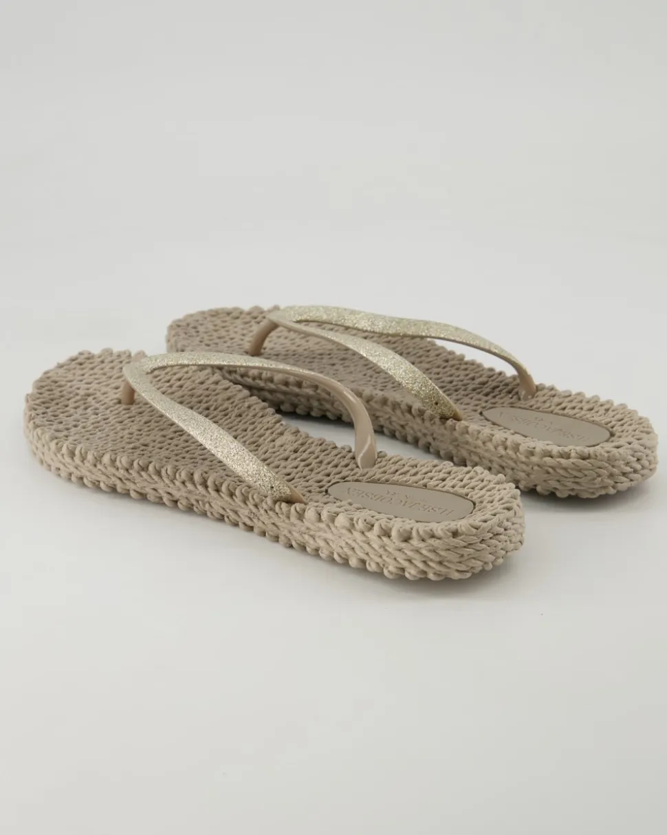 Cheerful 01 Pantoletten in Beige