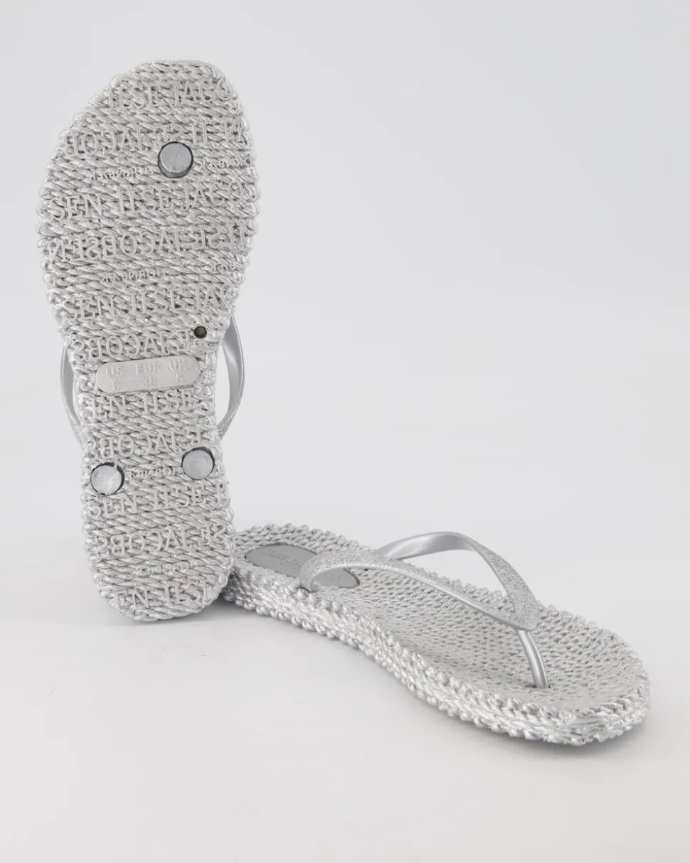 Cheerful 01 Zehentrenner in Silber