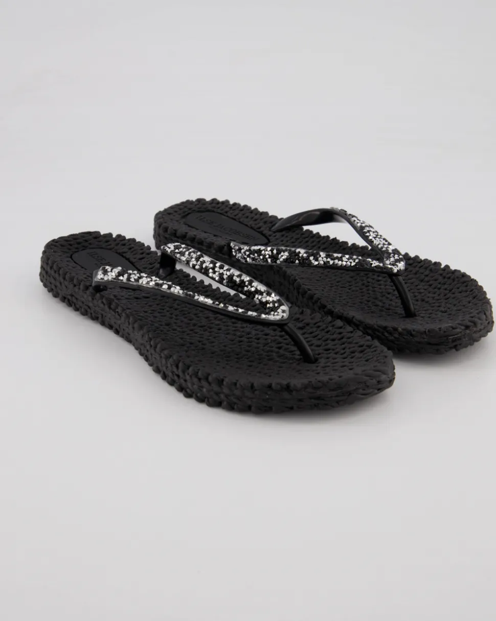 Cheerful03G Pantoletten in Schwarz