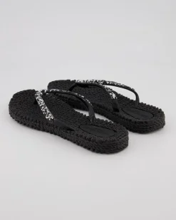 Cheerful03G Pantoletten in Schwarz