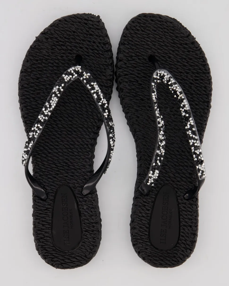 Cheerful03G Pantoletten in Schwarz