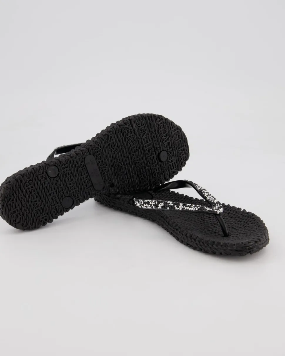 Cheerful03G Pantoletten in Schwarz