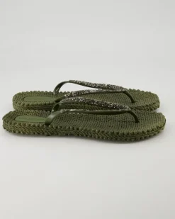 Cheerful03G Pantoletten in Grün