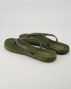 Cheerful03G Pantoletten in Grün