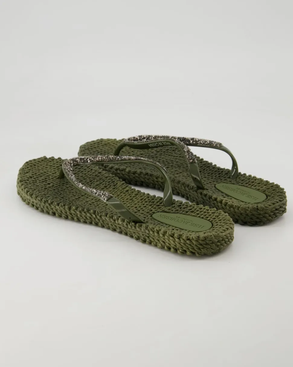 Cheerful03G Pantoletten in Grün