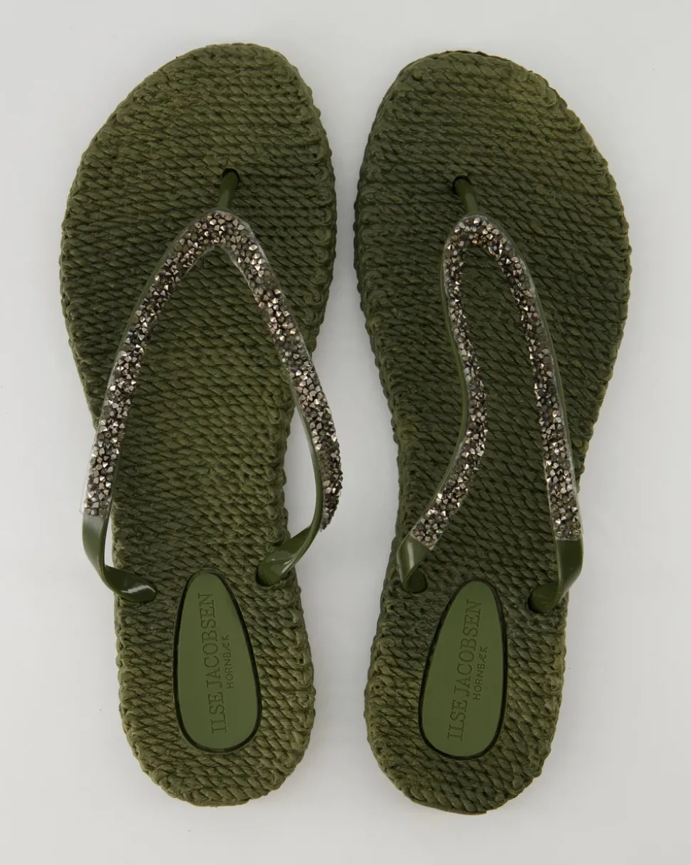 Cheerful03G Pantoletten in Grün