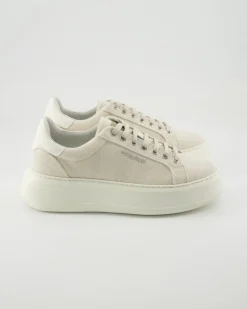 Chunky Court Sneaker in Beige
