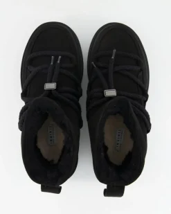 Classic Low Platform Stiefeletten in Schwarz