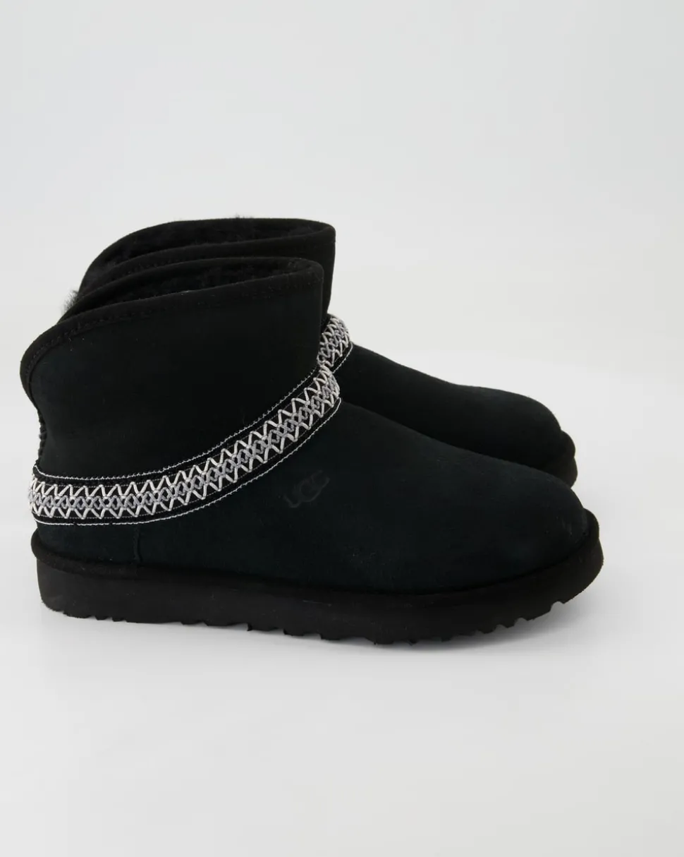 Classic Mini Crescent Winterschuhe in Schwarz