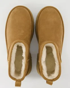 Classic Ultra Mini New High Stiefeletten in Beige