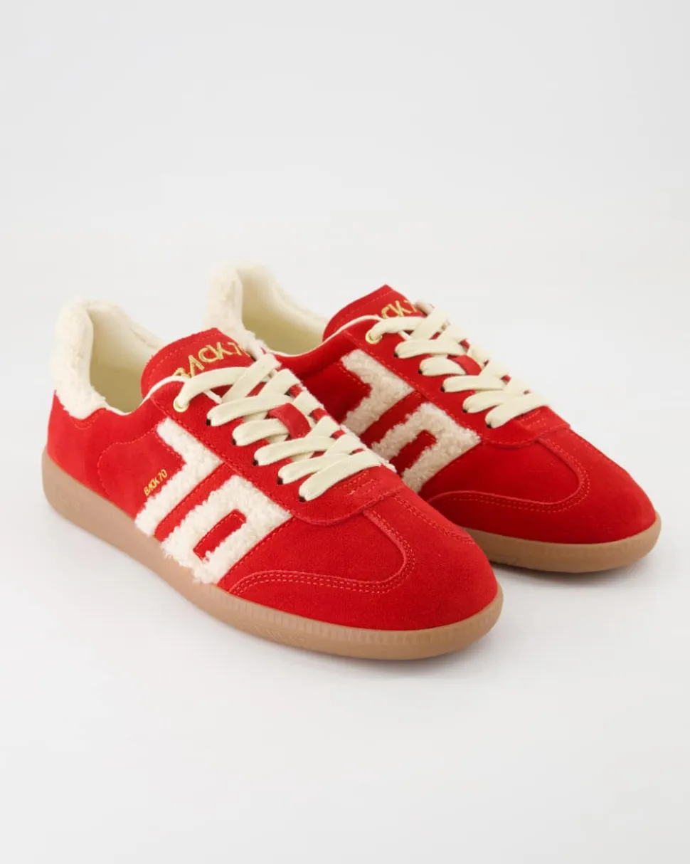 Cloud 604 Sneaker in Rot