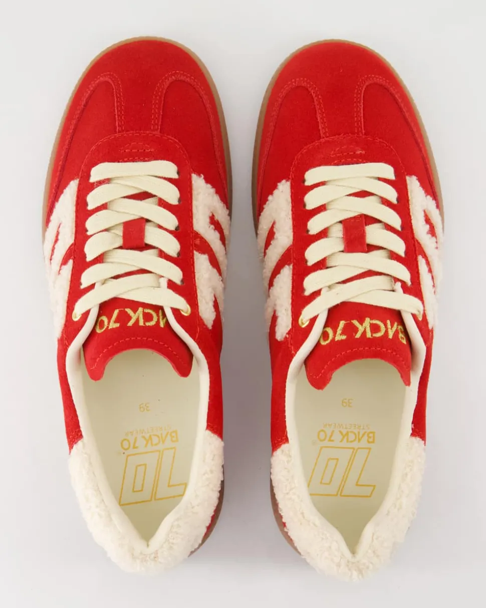 Cloud 604 Sneaker in Rot