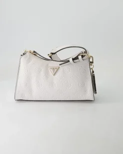 Cresidia Top Zip Shoulder Bag Umhängetasche in Weiß