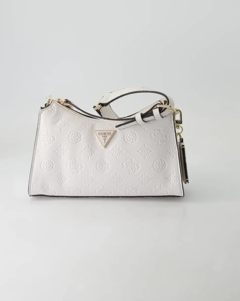 Cresidia Top Zip Shoulder Bag Umhängetasche in Weiß