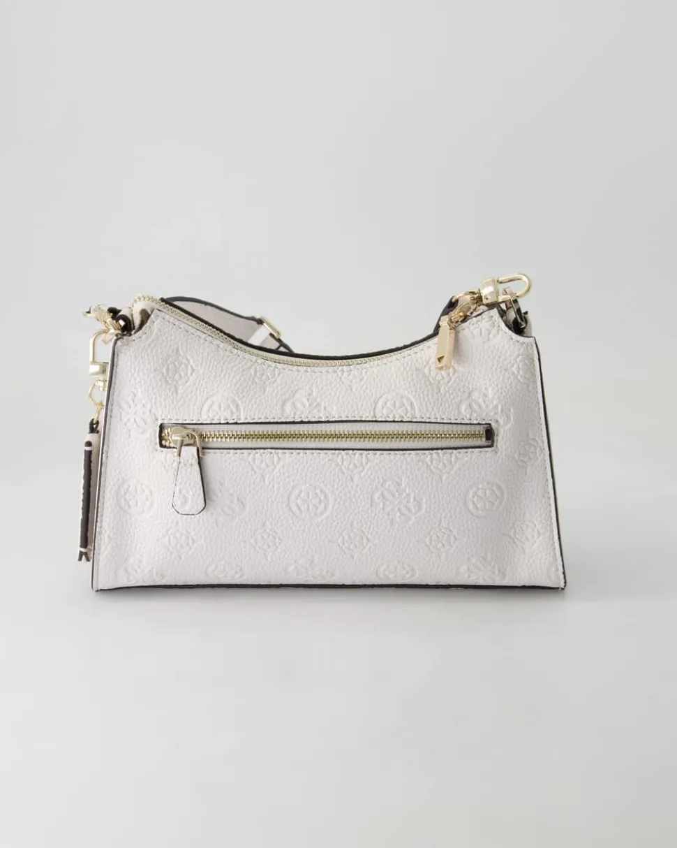 Cresidia Top Zip Shoulder Bag Umhängetasche in Weiß