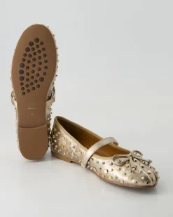 DI5467 Ballerinas in Gold
