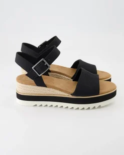 Diana Wedges in Schwarz