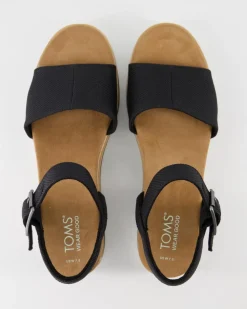 Diana Wedges in Schwarz
