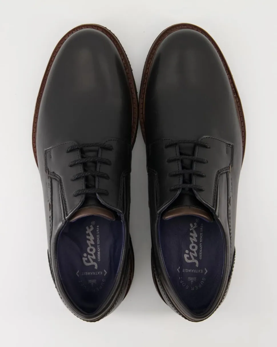 Dilip-716-H Schnürschuhe in Schwarz