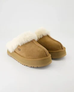 Disquette Hausschuhe in Beige