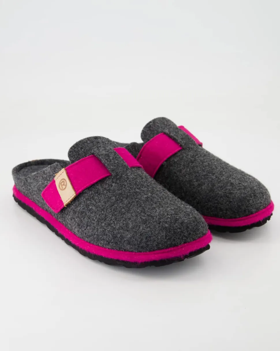 D.Meran Hausschuhe in Grau