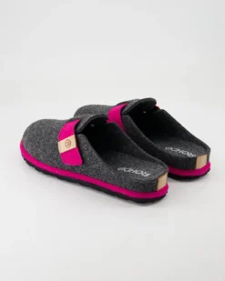 D.Meran Hausschuhe in Grau