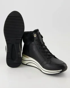 D0T77-02 Stiefeletten in Schwarz