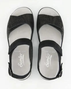 Dunja Sandalen in Schwarz