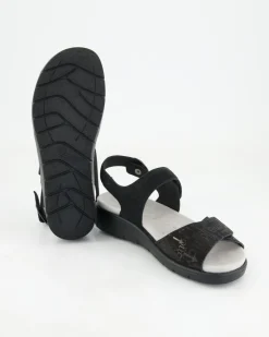 Dunja Sandalen in Schwarz