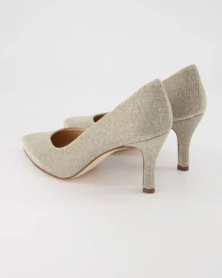 Ebby Pumps in Gold