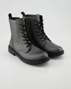 Eclair Girl Schnürstiefel in Silber