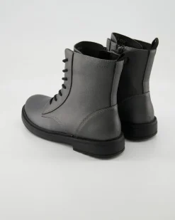 Eclair Girl Schnürstiefel in Silber