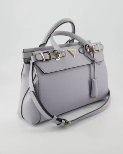 Eco Ali Luxery Satchel Handtasche in Lila