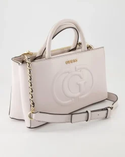 Eco Mietta Flap Handtasche in Beige