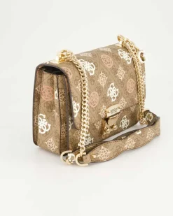 Eliette Logo Cnvrtble XBdy Flp Umhängetasche in Beige