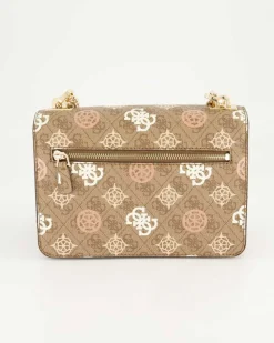 Eliette Logo Cnvrtble XBdy Flp Umhängetasche in Beige